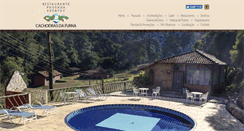 Desktop Screenshot of cachoeirasdafurna.com.br